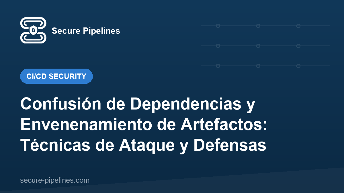 Confusión de Dependencias y Envenenamiento de Artefactos: Técnicas de Ataque y Defensas