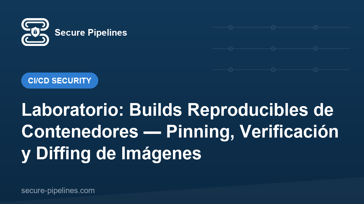 Laboratorio: Builds Reproducibles de Contenedores — Pinning, Verificación y Diffing de Imágenes