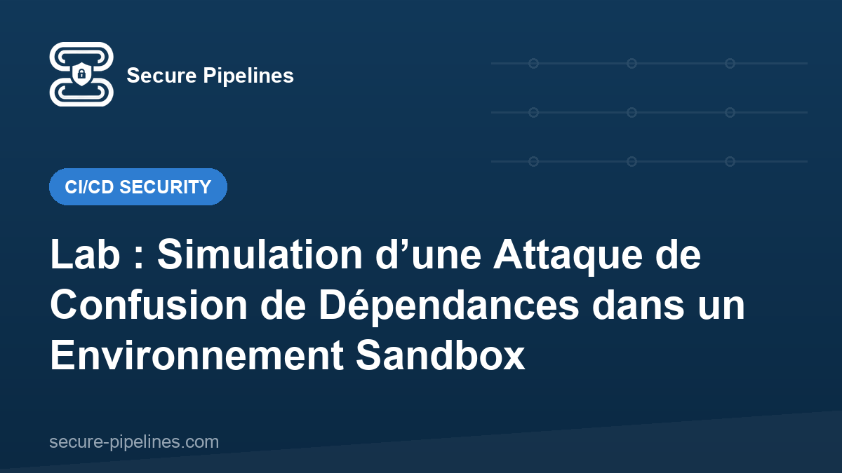 Lab : Simulation d’une Attaque de Confusion de Dépendances dans un Environnement Sandbox